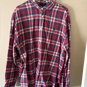 Ralph Lauren Red and Blue Checkered Shirt